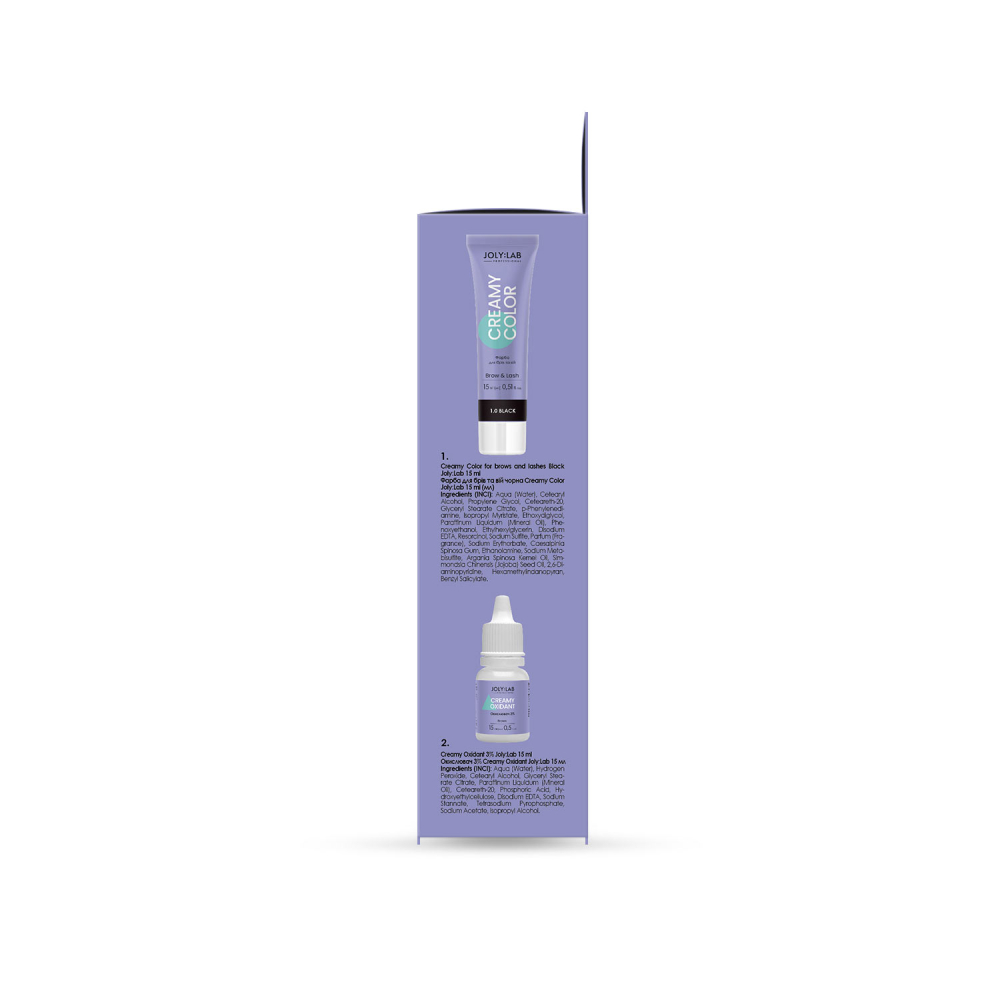 Набор для окрашивания бровей Wow Brows 1.0 Black Joly:Lab - фото 4