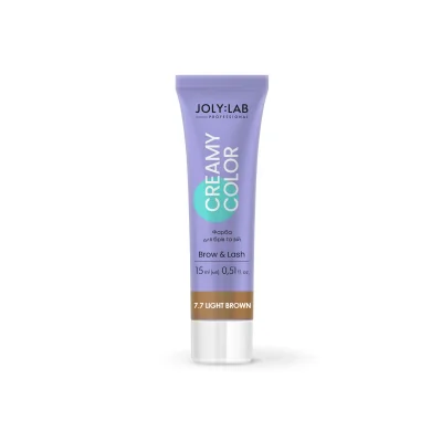 Краска для бровей и ресниц светло-коричневая Creamy Color Joly:Lab 15 мл